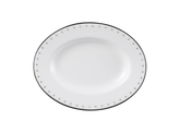 Princess Platinum 9 Oval Platter